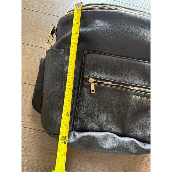 Fawn Design The Original Diaper Bag Mom Dad Large backpack Messenger Vegan Leath - Picture 9 of 10